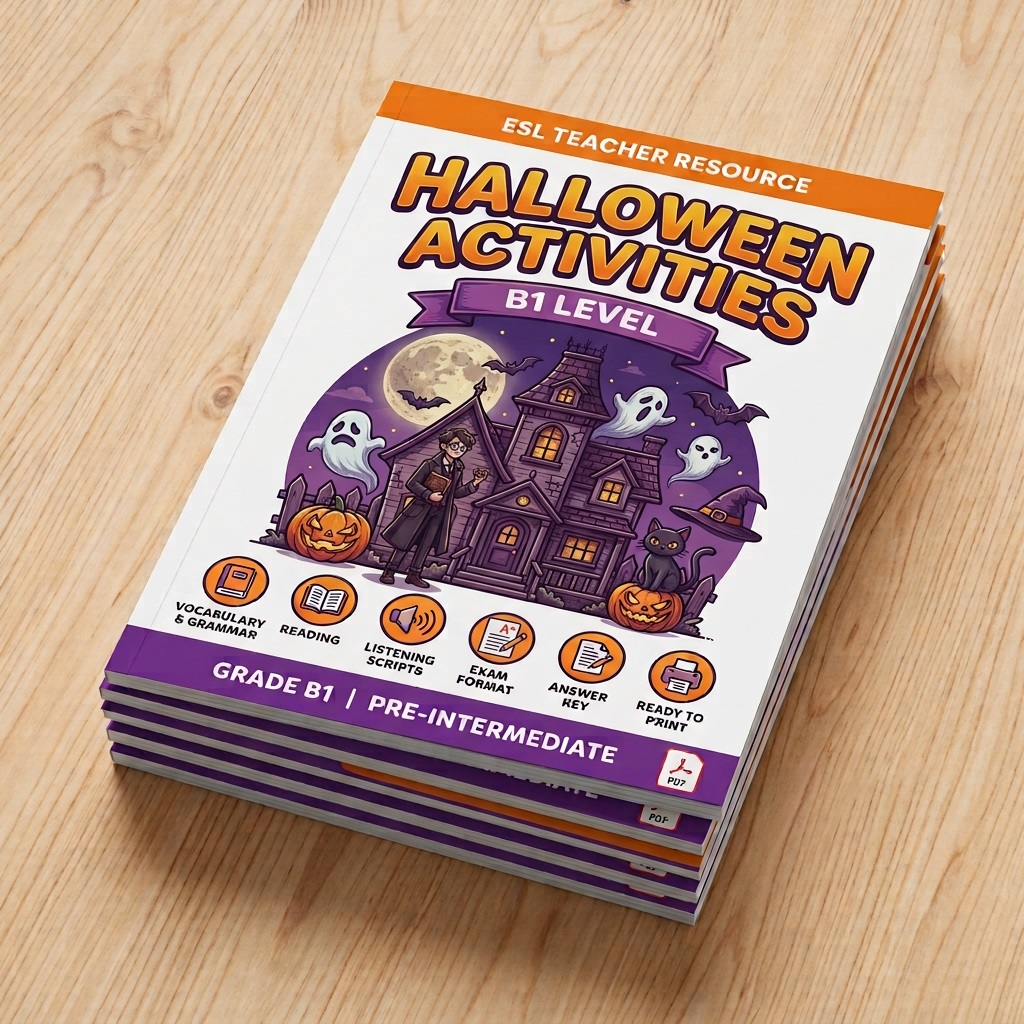 Halloween Activities - B1 Level
